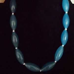 Genuine Gemstone and Cultured Pearl Necklace